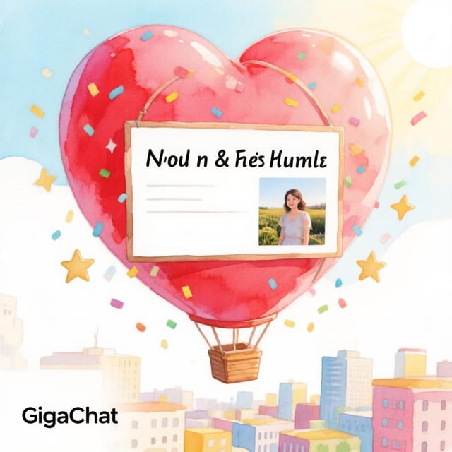 День блога (Blog Day) — открытка, нарисованная нейросетью GigaChat