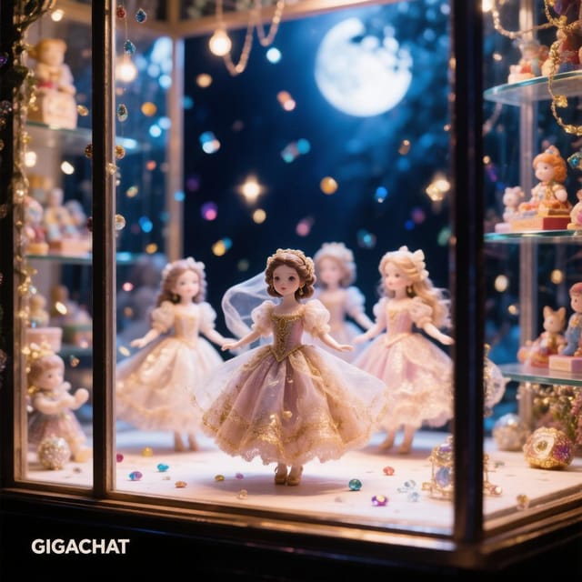 Всемирный день куклы — открытка, нарисованная нейросетью GigaChat