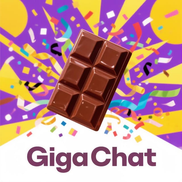 День шоколадных сюрпризов — открытка, нарисованная нейросетью GigaChat