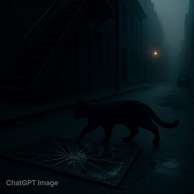 Пятница, тринадцатое (Friday the 13th) — открытка, нарисованная нейросетью ChatGPT