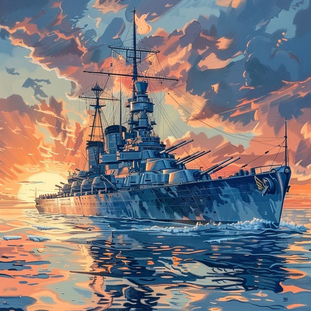 День ВМФ и День Нептуна — открытка