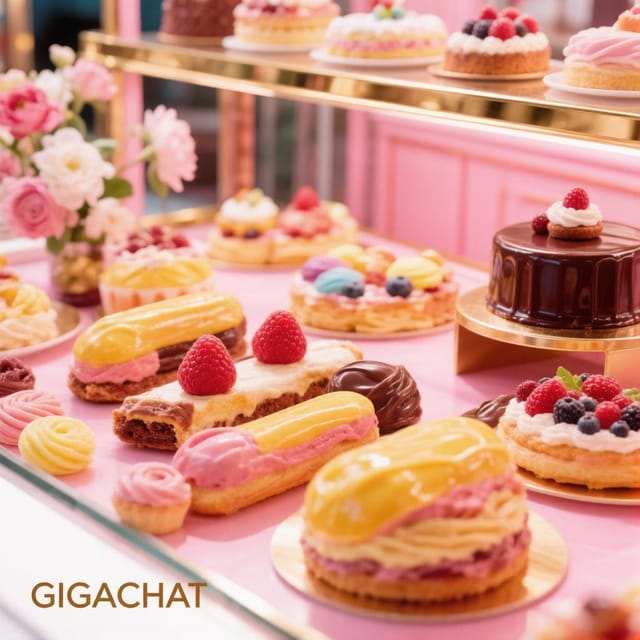 Всемирный день выпечки — открытка, нарисованная нейросетью GigaChat