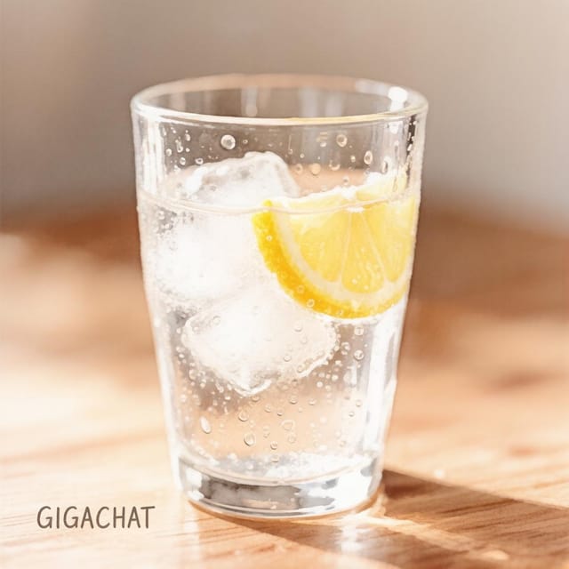 День рождения газированной воды — открытка, нарисованная нейросетью GigaChat