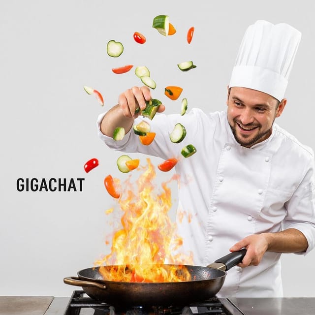 Международный день повара — открытка, нарисованная нейросетью GigaChat