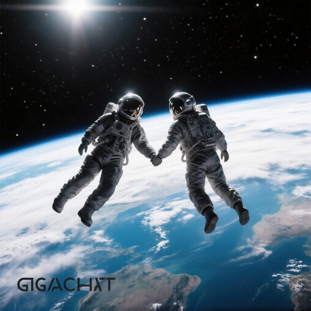 День космического туризма — открытка, нарисованная нейросетью GigaChat