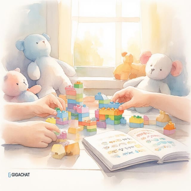 День игр — открытка, нарисованная нейросетью GigaChat