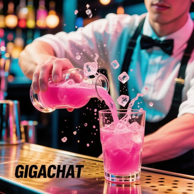 День «Космополитена» — открытка, нарисованная нейросетью GigaChat