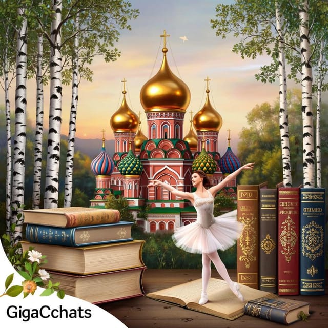 Всемирный день русского единения — открытка, нарисованная нейросетью GigaChat