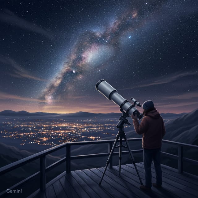 Международный день планетариев — открытка, нарисованная нейросетью Gemini