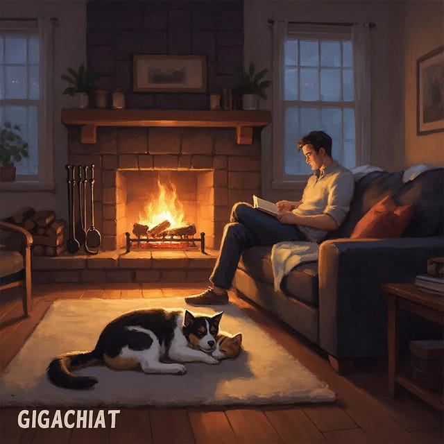 Всемирный день домашних животных — открытка, нарисованная нейросетью GigaChat