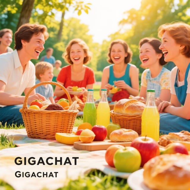 Международный день без диет — открытка, нарисованная нейросетью GigaChat